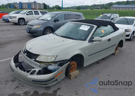 2005 Saab 9-3 Arc z USA, uszkodzony, nr VIN YS3FD79Y256005326